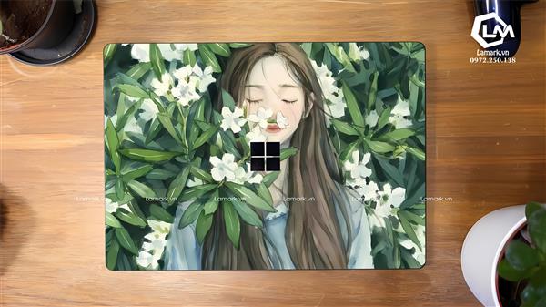 Ảnh đại diện sản phẩm Dán Skin Laptop Surface Hình Cô Gái Mã 04