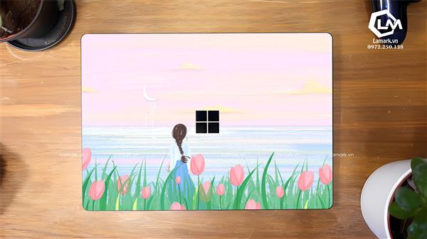 Ảnh đại diện sản phẩm Dán Skin Laptop Surface Hình Cô Gái Mã 06