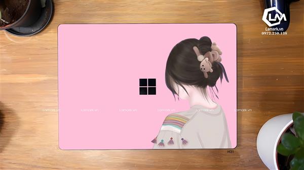 Ảnh đại diện sản phẩm Dán Skin Laptop Surface Hình Cô Gái Mã 09
