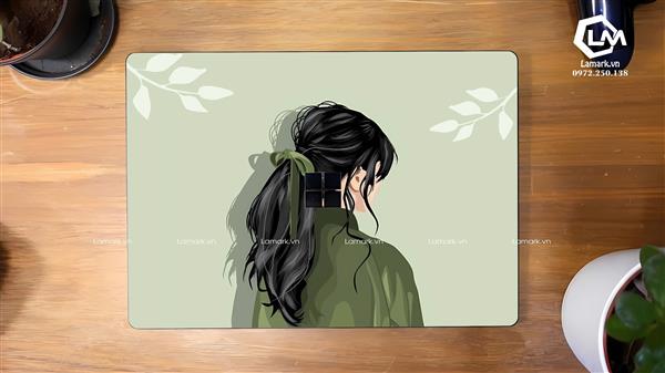 Ảnh đại diện sản phẩm Dán Skin Laptop Surface Hình Cô Gái Mã 10
