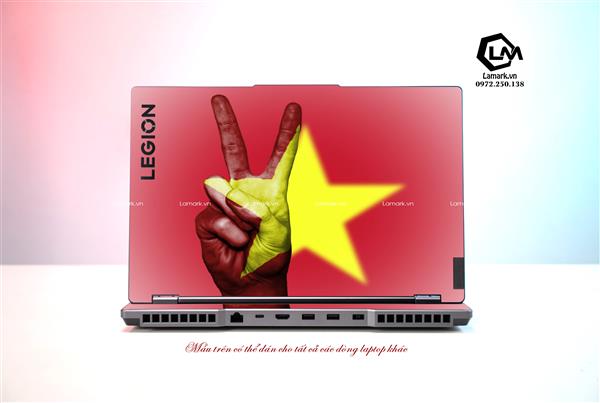 Ảnh đại diện sản phẩm Dán Skin Laptop Lenovo Hình Cờ Việt Nam 02
