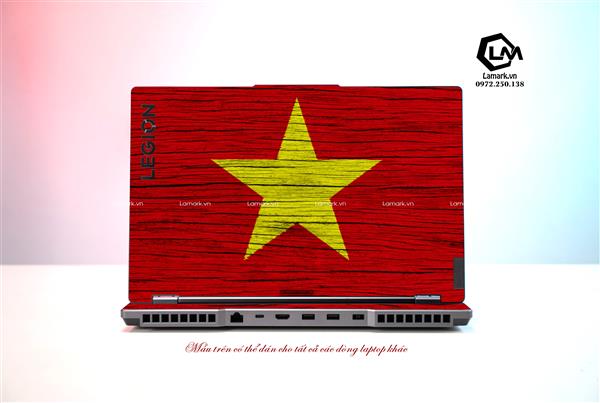 Ảnh đại diện sản phẩm Dán Skin Laptop Lenovo Hình Cờ Việt Nam 06