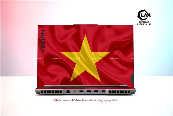 Ảnh đại diện sản phẩm Dán Skin Laptop Lenovo Hình Cờ Việt Nam 07