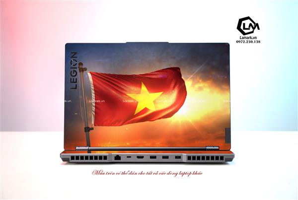 Ảnh đại diện sản phẩm Dán Skin Laptop Lenovo Hình Cờ Việt Nam 09