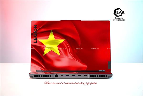 Ảnh đại diện sản phẩm Dán Skin Laptop Lenovo Hình Cờ Việt Nam 11