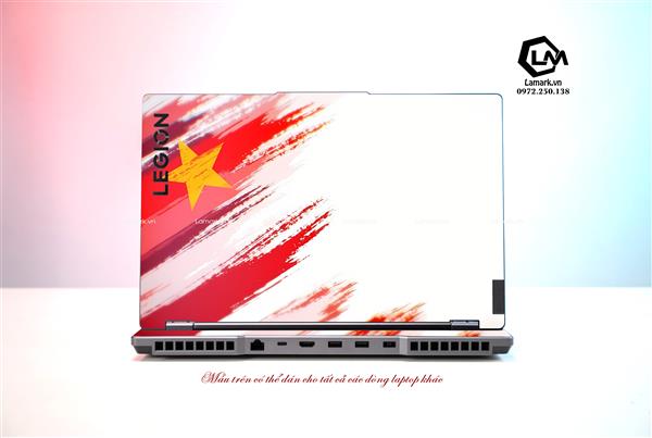 Ảnh đại diện sản phẩm Dán Skin Laptop Lenovo Hình Cờ Việt Nam 13