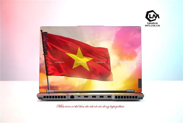 Ảnh đại diện sản phẩm Dán Skin Laptop Lenovo Hình Cờ Việt Nam 14