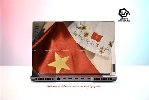Ảnh đại diện sản phẩm Dán Skin Laptop Lenovo Hình Cờ Việt Nam  18