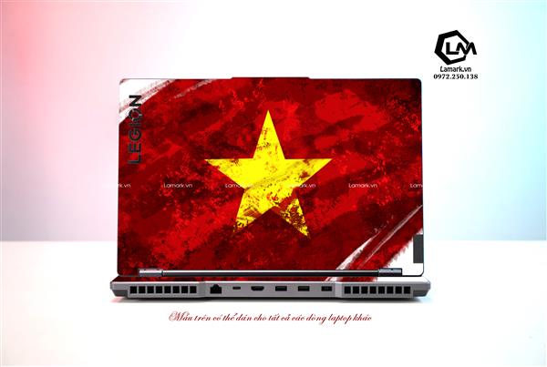 Ảnh đại diện sản phẩm Dán Skin Laptop Lenovo Hình Cờ Việt Nam 19
