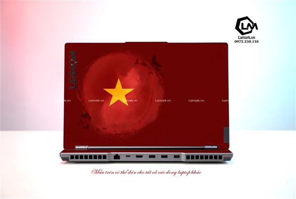 Ảnh đại diện sản phẩm Dán Skin Laptop Lenovo Hình Cờ Việt Nam 20
