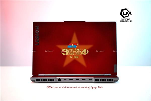 Ảnh đại diện sản phẩm Dán Skin Laptop Lenovo Hình Cờ Việt Nam 22