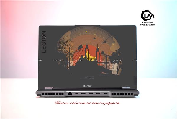 Ảnh đại diện sản phẩm Dán Skin Laptop Lenovo Hình Cờ Việt Nam 24
