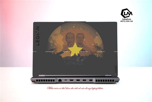 Ảnh đại diện sản phẩm Dán Skin Laptop Lenovo Hình Cờ Việt Nam 25