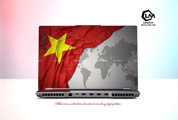Ảnh đại diện sản phẩm Dán Skin Laptop Lenovo Hình Cờ Việt Nam 26