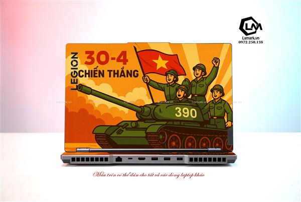 Ảnh đại diện sản phẩm Dán Skin Laptop Lenovo Hình Cờ Việt Nam 33