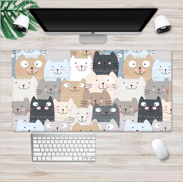 Ảnh đại diện sản phẩm Tấm lót chuột nhiều chú mèo ( 25x30cm)