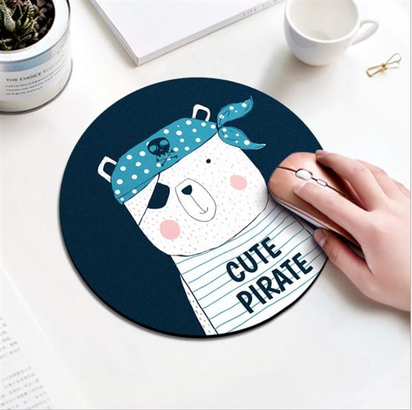 Ảnh đại diện sản phẩm Tấm lót chuột gấu hình tròn 31cm
