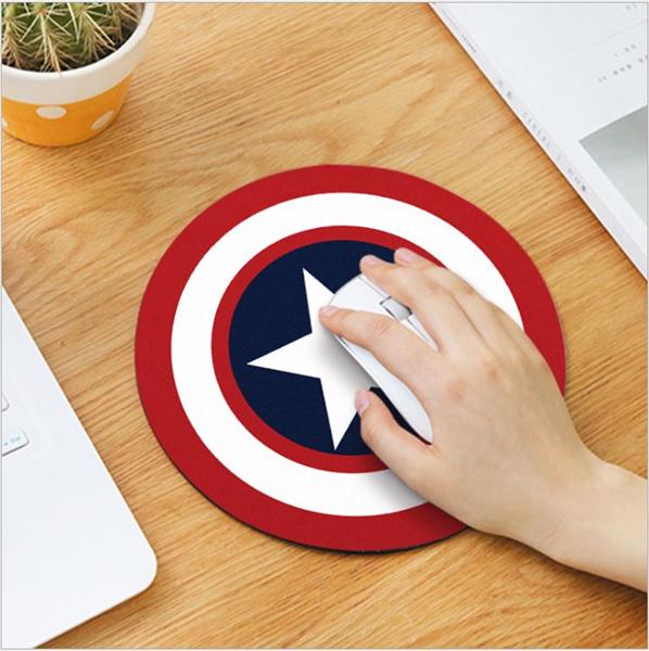 Ảnh đại diện sản phẩm Tấm lót chuột hình khiên caption 22cm