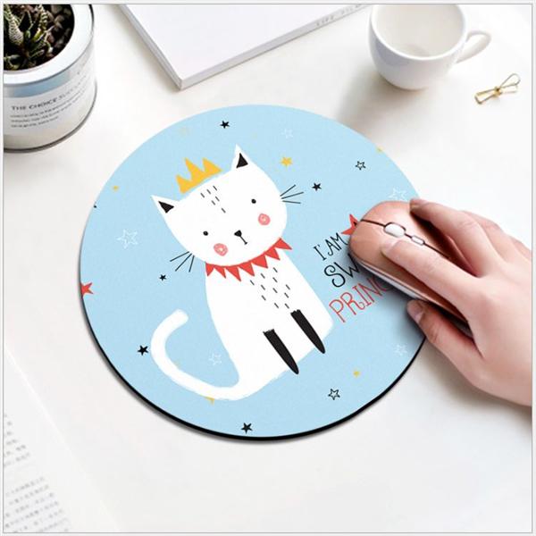 Ảnh đại diện sản phẩm Tấm lót chuột hình mèo 22cm