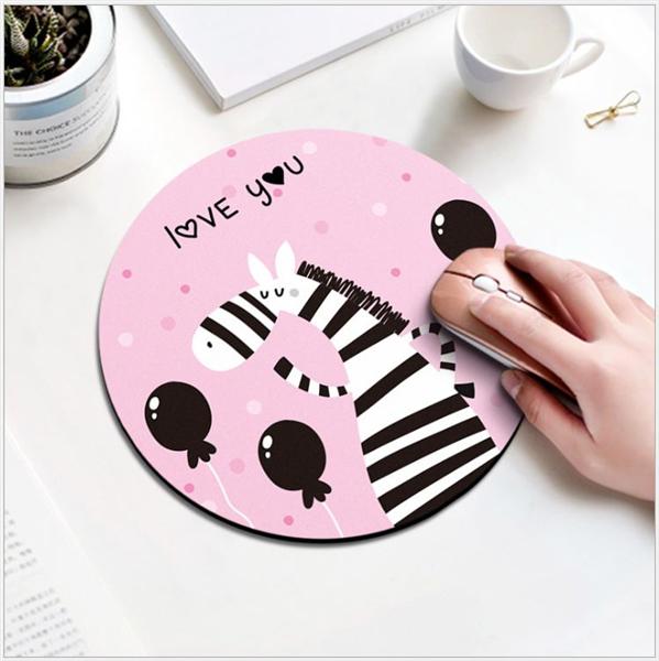 Ảnh đại diện sản phẩm Tấm lót chuột hình ngựa vằn 22cm