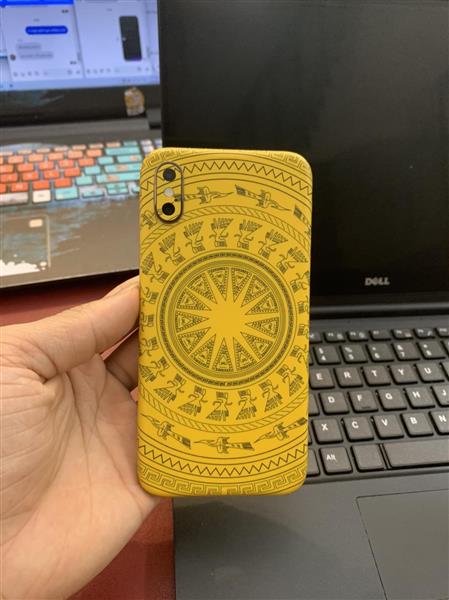 Ảnh đại diện sản phẩm Dán Skin Điện Thoại Iphone Trống Đồng