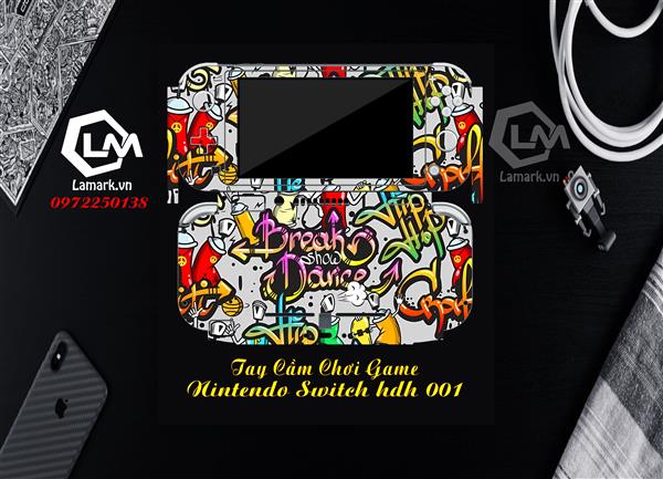 Ảnh đại diện sản phẩm Dán Skin  Cho Tay Cầm Chơi Game  nintendo switch hdh mã 01