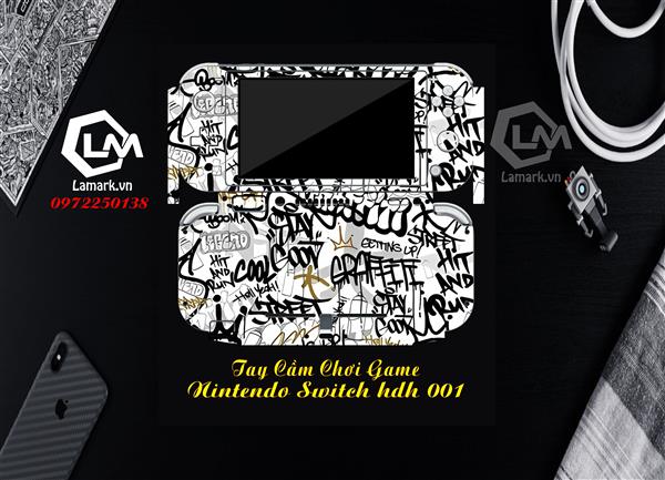 Ảnh đại diện sản phẩm Dán Skin  Cho Tay Cầm Chơi Game  nintendo switch hdh mã 03