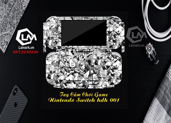 Ảnh đại diện sản phẩm Dán Skin  Cho Tay Cầm Chơi Game  nintendo switch hdh mã 07