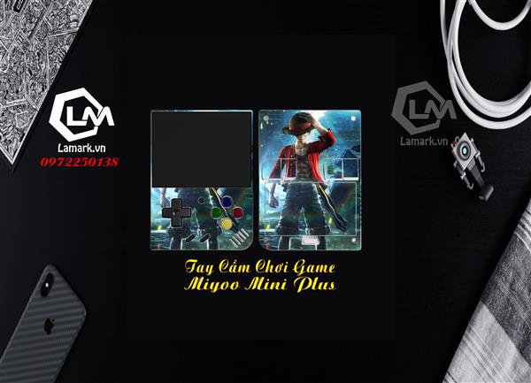 Ảnh đại diện sản phẩm Dán Skin  Cho Tay Cầm Chơi Game  Miyoo mini plus mã 01