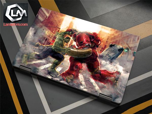 Ảnh đại diện sản phẩm Dán skin laptop nhân vật hoạt hình, truyện tranh , HULK D360