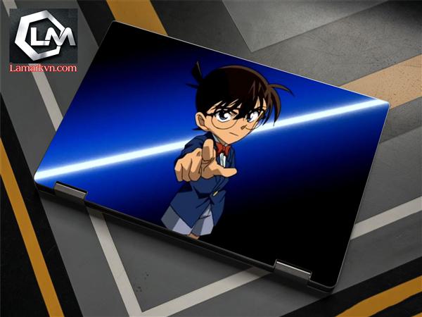 Ảnh đại diện sản phẩm Dán skin laptop nhân vật hoạt hình, truyện tranh , conan D358