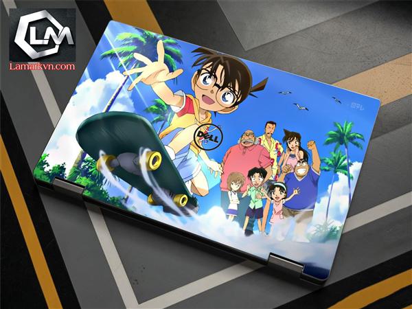 Ảnh đại diện sản phẩm Dán skin laptop nhân vật hoạt hình, truyện tranh , conan D357
