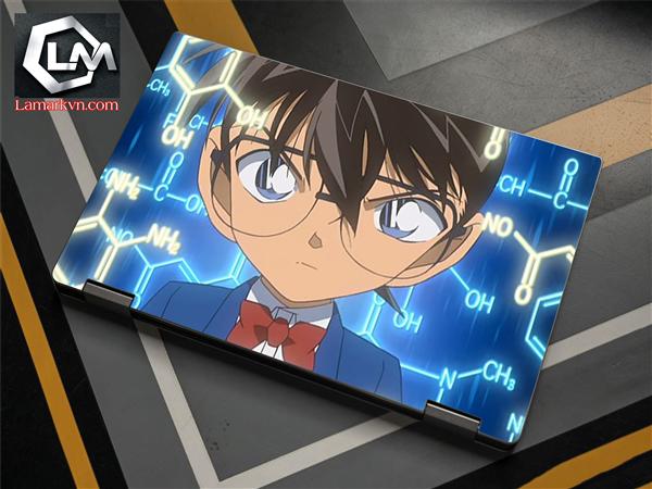 Ảnh đại diện sản phẩm Dán skin laptop nhân vật hoạt hình, truyện tranh , conan D355