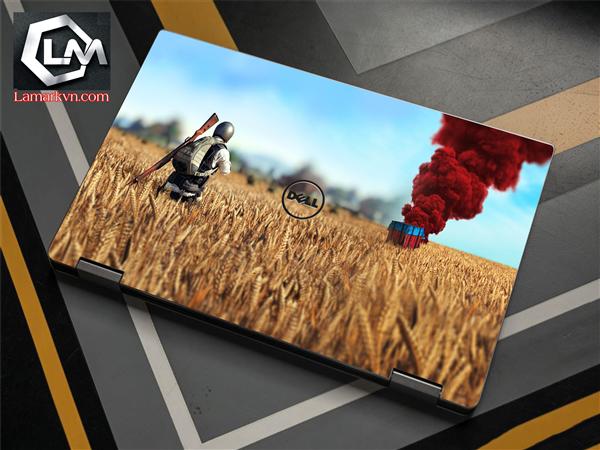 Ảnh đại diện sản phẩm |Dán skin laptop nhân vật hoạt hình, truyện tranh , pubg D348