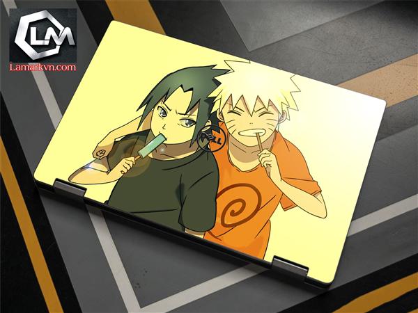 Ảnh đại diện sản phẩm Dán skin laptop mặt lưng và full phím naruto D337