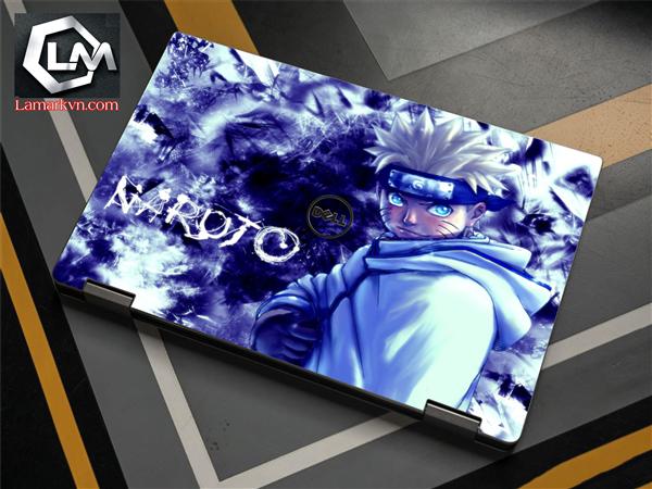 Ảnh đại diện sản phẩm Dán skin laptop mặt lưng và full phím naruto D335