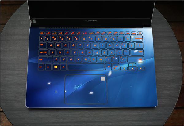 Ảnh đại diện sản phẩm Dán skin laptop Bầu trời  , Galaxy, bản đồ A63