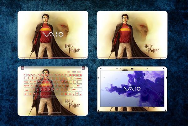 Ảnh đại diện sản phẩm Dán skin full 3 mặt lưng, full phím, viền màn hình Harry Potter V72