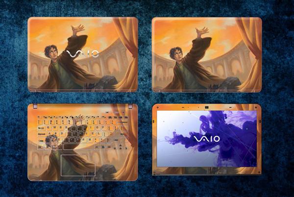 Ảnh đại diện sản phẩm Dán skin full 3 mặt lưng, full phím, viền màn hình Harry Potter V71