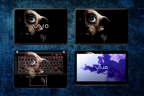 Ảnh đại diện sản phẩm Dán skin full 3 mặt lưng, full phím, viền màn hình Harry Potter V67