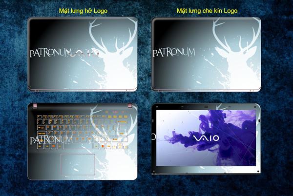 Ảnh đại diện sản phẩm Dán skin full 3 mặt lưng, full phím, viền màn hình Harry Potter V62