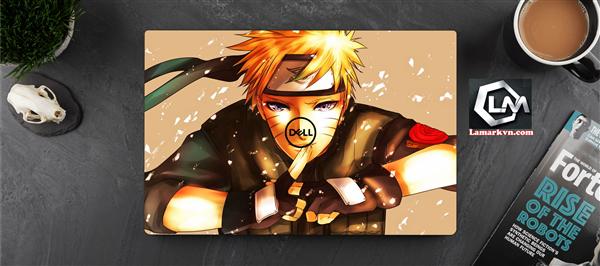 Ảnh đại diện sản phẩm Dán skin laptop mặt lưng và full phím  naruto D223