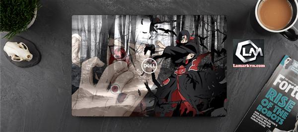 Ảnh đại diện sản phẩm Dán skin laptop mặt lưng và full phím  naruto D221