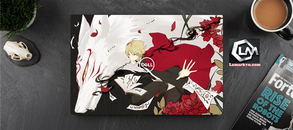 Ảnh đại diện sản phẩm Dán skin laptop mặt lưng và full phím  naruto D217