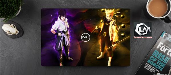 Ảnh đại diện sản phẩm Dán skin laptop mặt lưng và full phím  naruto D216