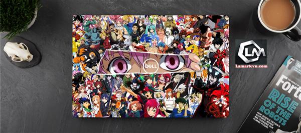 Ảnh đại diện sản phẩm Dán skin laptop mặt lưng và full phím  naruto D215
