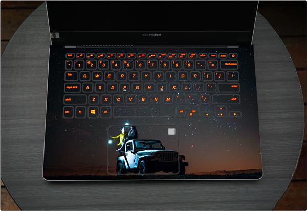 Ảnh đại diện sản phẩm Dán skin laptop Bầu trời  , Galaxy, bản đồ A52