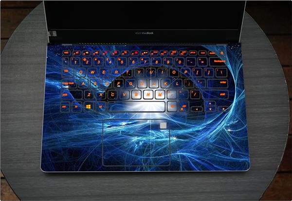 Ảnh đại diện sản phẩm Dán skin laptop Bầu trời  , Galaxy, bản đồ A51