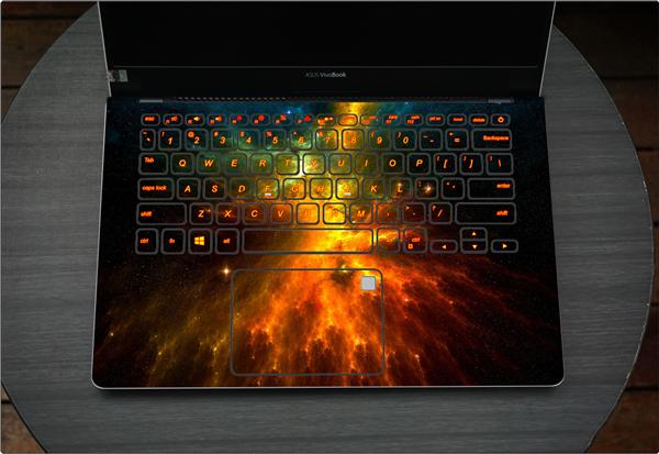 Ảnh đại diện sản phẩm Dán skin laptop Bầu trời  , Galaxy, bản đồ A48