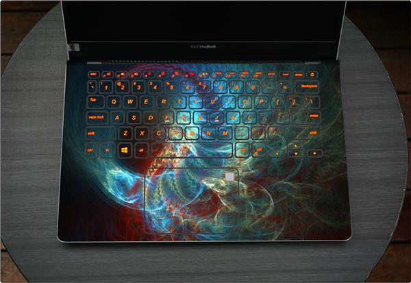 Ảnh đại diện sản phẩm Dán skin laptop Bầu trời  , Galaxy, bản đồ A43